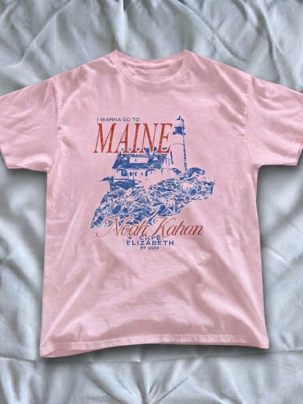 Noah Kahan "Cape Elizabeth" Graphic T-Shirt